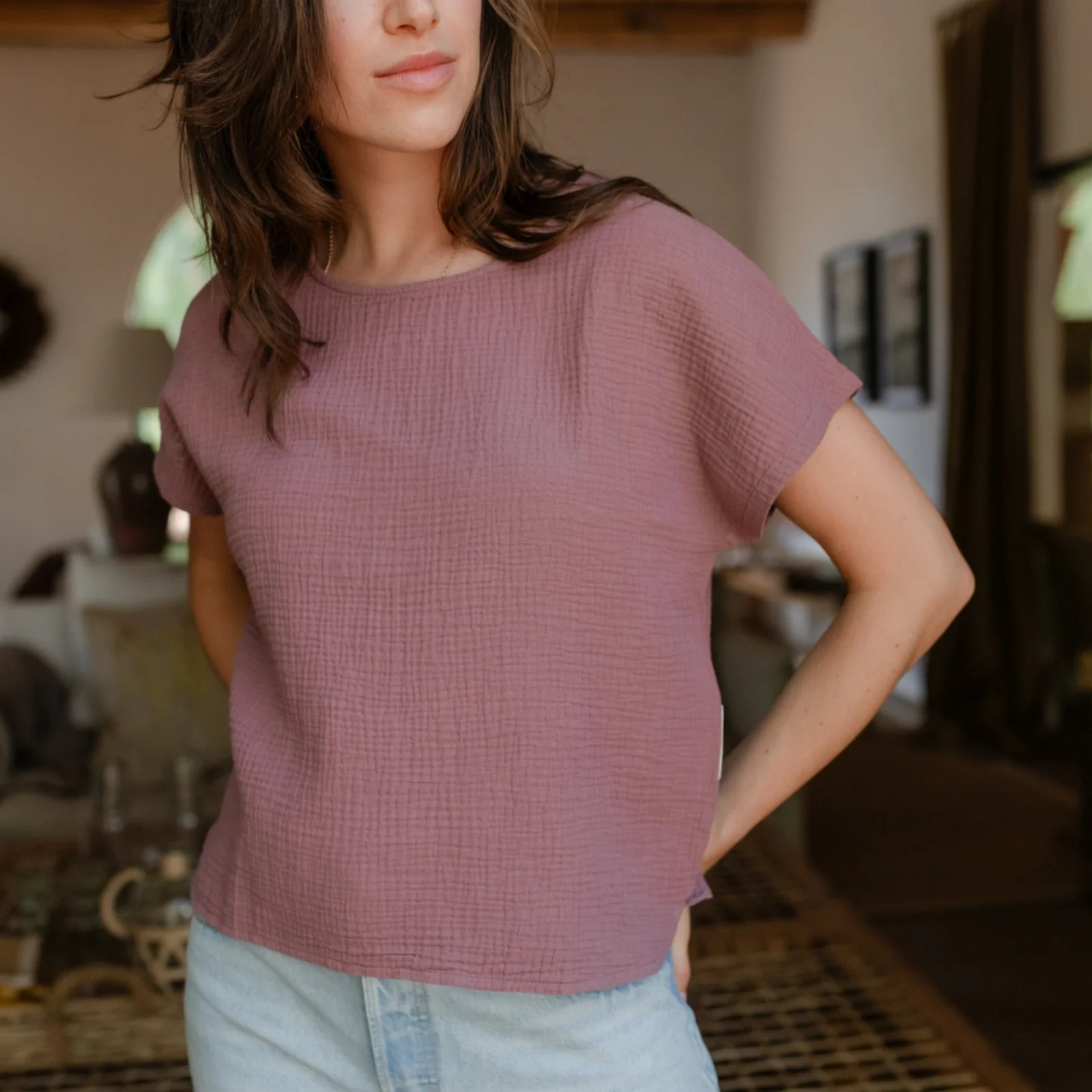 Musselin T-Shirt Ida - Image 5