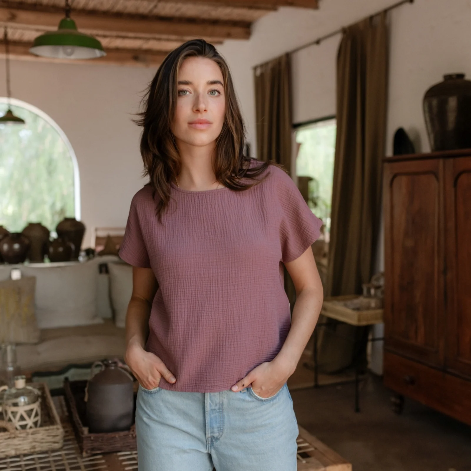 Musselin T-Shirt Ida - Image 9