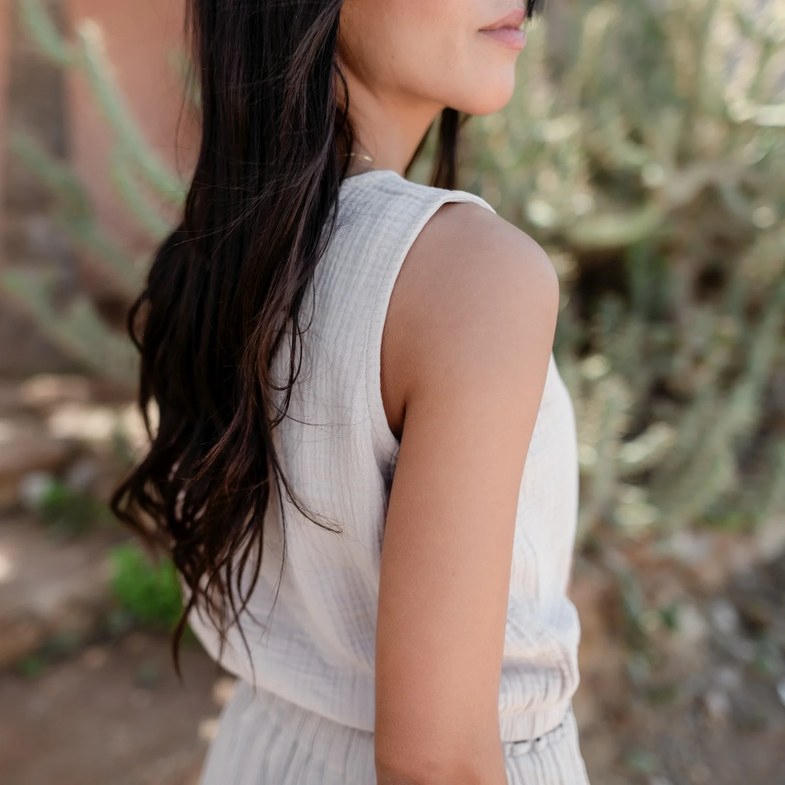 Musselin Crop Top Marie - Image 19