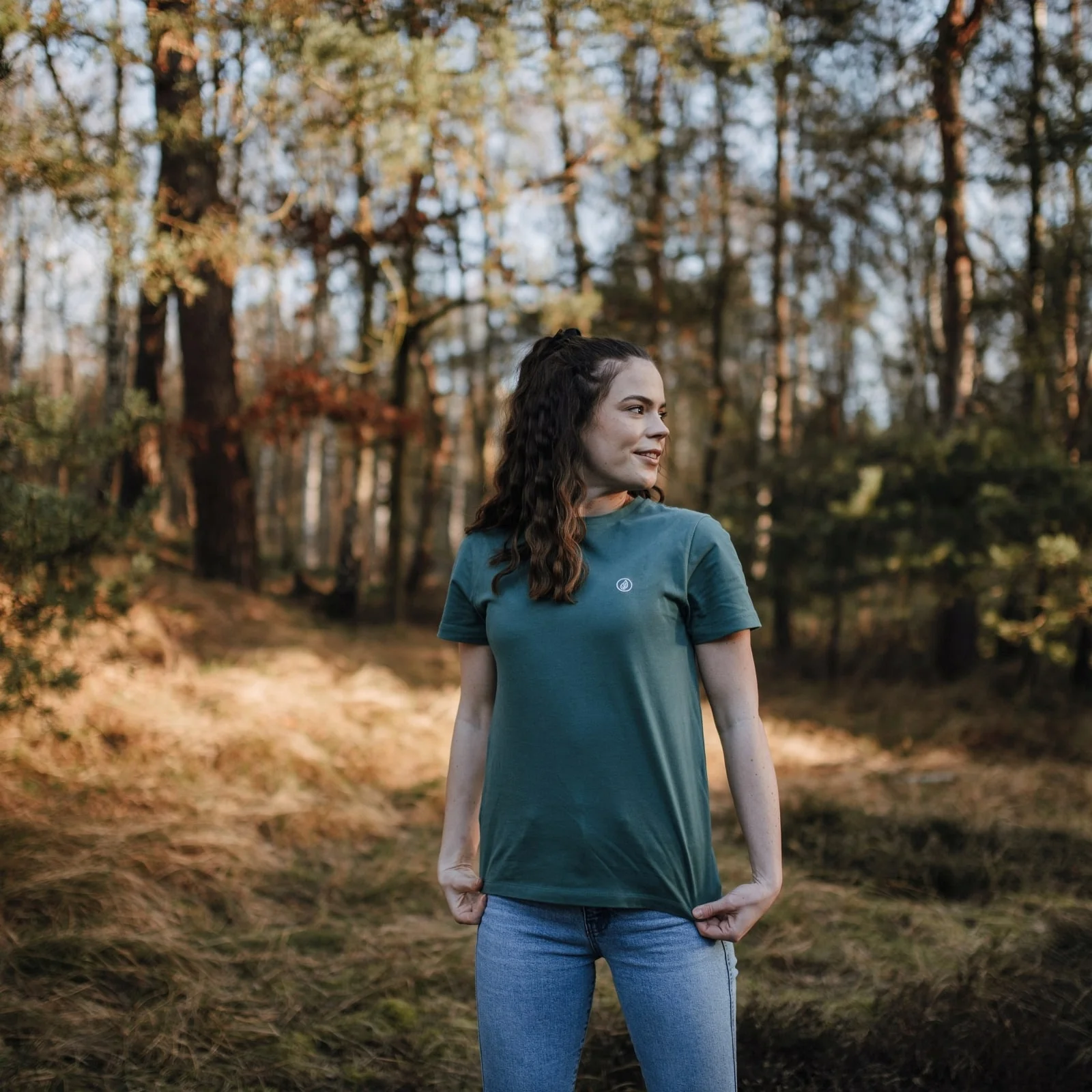 Rundhals T-Shirt Alva Nature - Image 5