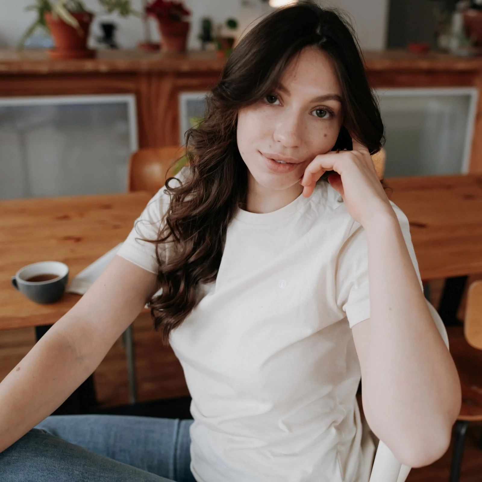 Rundhals T-Shirt Alva - Image 12