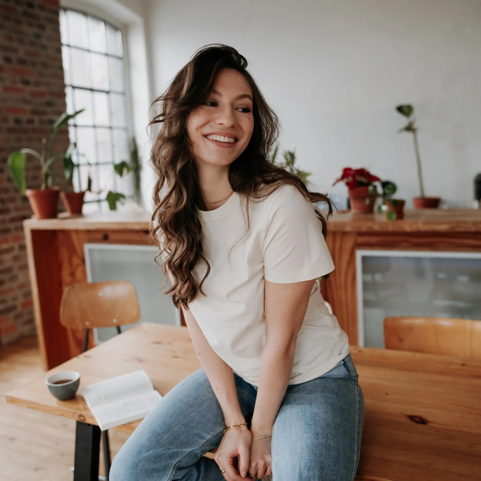 Rundhals T-Shirt Alva - Image 15