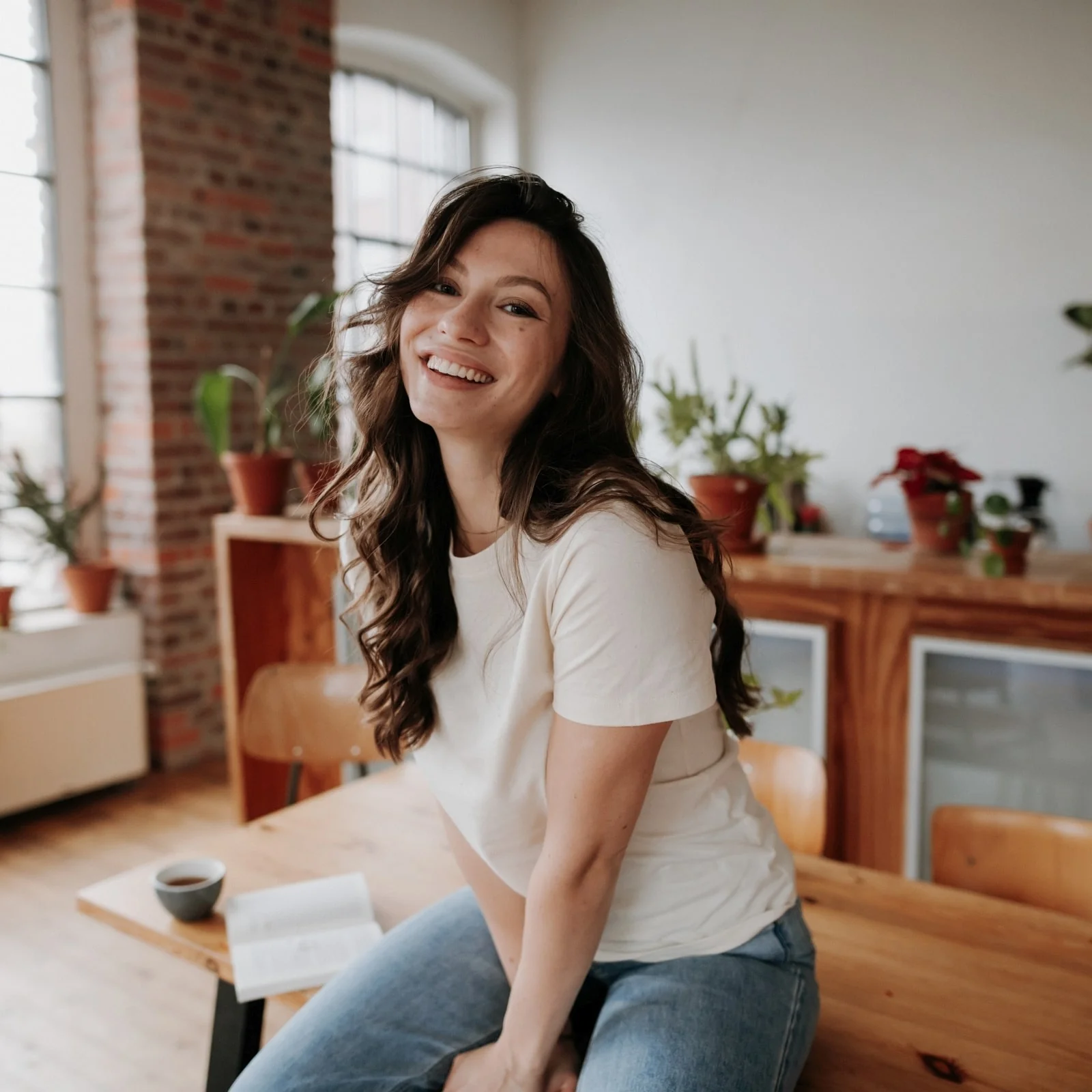 Rundhals T-Shirt Alva - Image 16